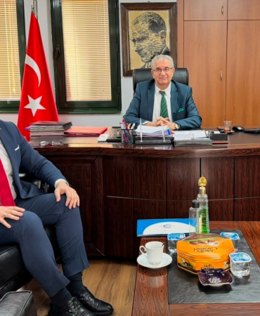 BAŞKAN KAYMAKAM ZİYARETİ