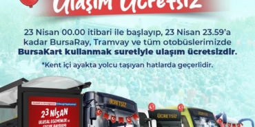 ULAŞIM ÜCRETSİZ